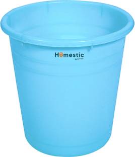 HOMESTIC by Kuber Industries Portable Garbage Basket & Round Trash Can for Home,7 Ltr.(Sky Blue) Plastic Dustbin