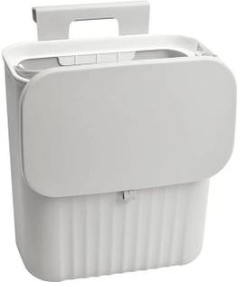 Gney Kitchen Portable Waste Bin Garbage Bin PP Household Hanging Storage Trash Can Plastic Dustbin