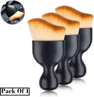 AirSoft 1Mini Car Cleaning Brush with Handle & Dust Cover Car AC Vent Cleaner Dry Duster Dry Duster