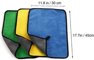 Atipriya Microfiber cloth Wet and Dry Duster Set