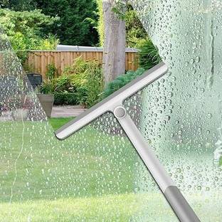 Sipzy 360° Rotatable Cleaning Glass Wiper Window Cleaner, Wet and Dry Duster Wet and Dry Duster