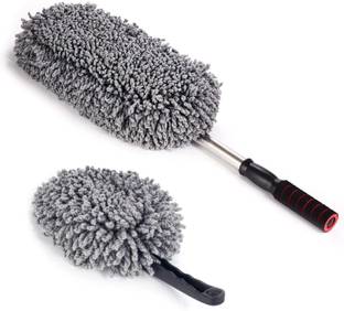 carfrill Car Microfiber Duster with Extendable Handle Wet and Dry Duster Set