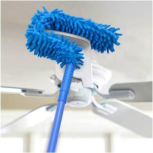 buybuddy Feather Microfiber with Dust Cleaner Fit Ceiling Fan Wet and Dry Duster Set