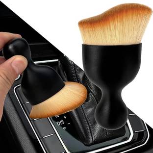samir enterprise Car Interior Cleaner Brush Car Cleaning Brush Car Detailing Brush Soft Wet Duster