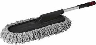 bhavyta Soft Microfiber Car Cleaning Brush /Car cleaning duster with Handle Wet and Dry Duster