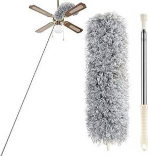 DaduGirase Cleaning Brush Feather Microfiber Duster with Extendable Rod Dust Cleaner Wet and Dry Duster