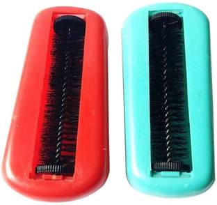 STRUGGLINGINC Magic Cleaning Roller Brush for Bedsheet, Sofa, Carpet (Mulicolour) (Pack of 2) Nylon Wet and Dry Brush