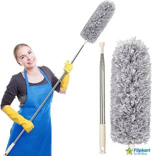 Flipkart SmartBuy Wet and Dry Duster Microfiber Fan Cleaner 100 Inch Cleaning Tool For Fan Cleaner Wet and Dry Duster