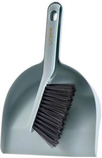 JMC Portable Cleaning Brush and Dustpan Combo Multifunctional Broom Plastic Dustpan