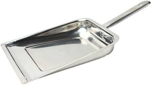 Steelish Supdi | 37.5 cm (Pack of 1) Stainless Steel Dustpan