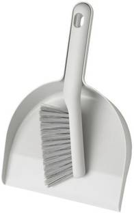 IKEA Dustpan and Brush, Gray Plastic Dustpan
