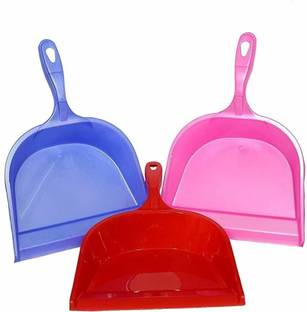 Homix Plastic Dustpan (Set of 3 Pcs.) Plastic Dustpan