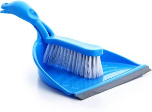 MADHULI Unbreakable Dustpan Set With Brush Dust Collector Pan Broom With Dust Pan Supadi Plastic Dustpan