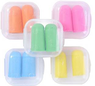 earplugs 5 Pair Foam Luzen Soft For sleeping, meditation,swimming, Studying Ear Plug