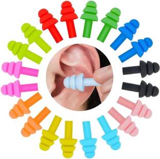 ZIRAK 24 Pairs Premium Soft EarPlugs Reusable Waterproof Swimming Sleeping & Snoring Ear Plug