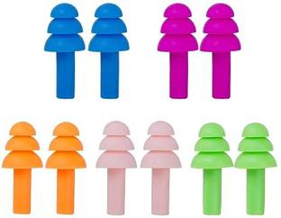 Miss Hot 5 Pairs Silicone Gel Noise Ear Plug