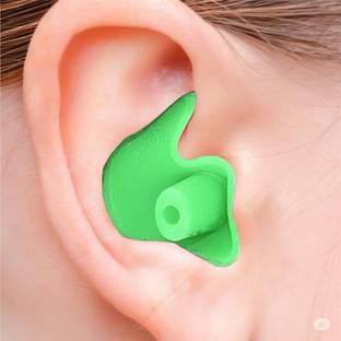 Silicon Earplugs Generic Green: Swimmer Earp lug Swimming Surfing EarPlug Soft Silicone Ears Plug Ear Plug