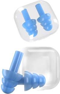 angelie 2 Pair Soft Reusable Waterproof Ear Plugs, Concert, Study, Loud Noise Reducing Ear Plug