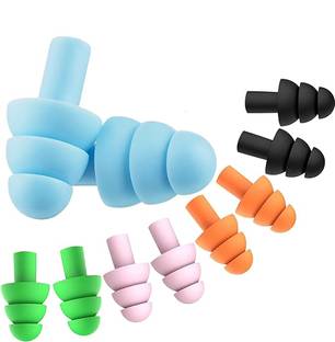 Scheibe 5 Pairs High Quality Ear Plugs (Color May Vary From Image) Ear Plug