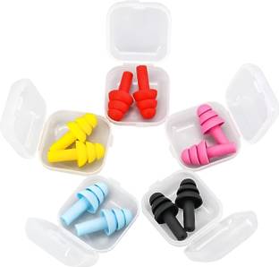 Koccido Ear Plugs Soft Silica Noise Reduction for Sleeping/Swiming /Reusable for Travel Ear Plug