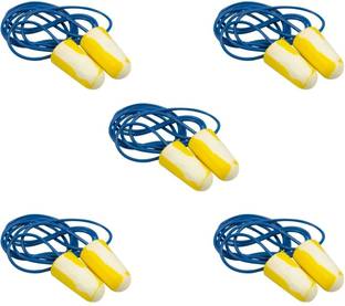 Ladwa Honeywell Polypropylene Ear Plugs Corded Reusable Earbuds Noise Cancellation Ear Plug