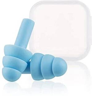 james Soft Silicone Reusable for Swimming Waterproof , Sleeping Ear Protection 1 Pair Ear Plug