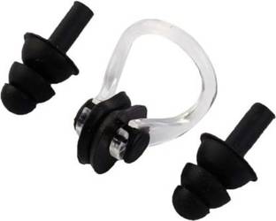 Mahadev Sports Swimming Soft Silicon Ear Plug & Nose Clip