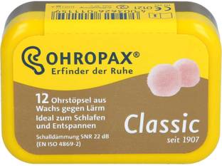 Ohropax Wax Ear Plugs 12 plugs Ear Plug