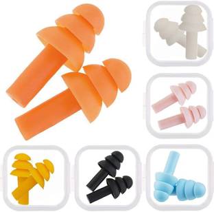 Eltihr 5 Pack Silicone Ear Plugs Ear Plug