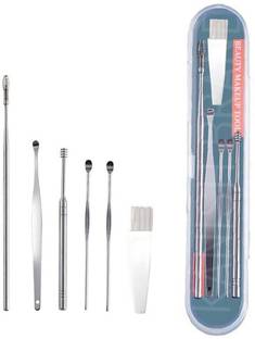 kayru Ear Wax Remover Tool Kit with Ear Curette Cleaner and Spring Ear Buds Cleaner