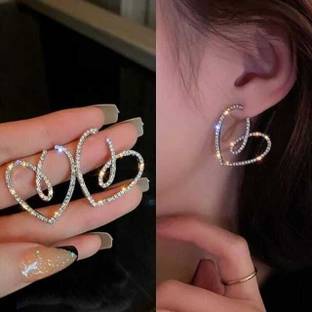 Ind smart cart korean Design Beautiful Stylish Earring For Girls & Women Alloy Drops & Danglers