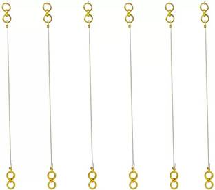 Amit Fashion Invisible Transparent Stretchable and Adjustable Elastic Ear Chain Agate Alloy Ear Thread