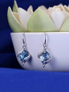 YELLOW CHIMES Angel Guardian Swarovski Crystal Alloy Drops & Danglers