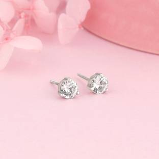 GIVA 925 Silver Zircon Mini Studs fo Women Cubic Zirconia Sterling Silver Stud Earring