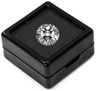 Aanya Jewels Natural 4.5 Carat American Diamond HomogeneticStone Zircon Stone Ear Thread
