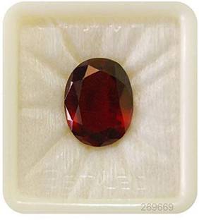 Aanya Jewels Aanya Jewels Certified 12.25 Ratti A+ Natural Garnet Gomed Garnet Stone Ear Thread