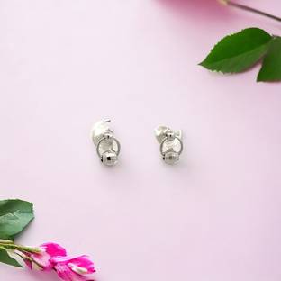 purpleluck Amber Silver Earrings Sterling Silver Earring Set