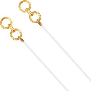 VIVASTRI 1Gram Gold Plated Kanchain Ear Chain Earcuff for Alloy Ear Thread Alloy Hoop Earring