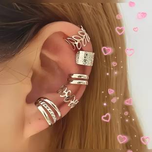 FashionAmora Earrings For Women Girls Korean Western Fashion Earring Alloy Cuff Earring