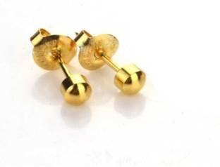 Headshot Piercing Studs Earring. Brass Stud Earring