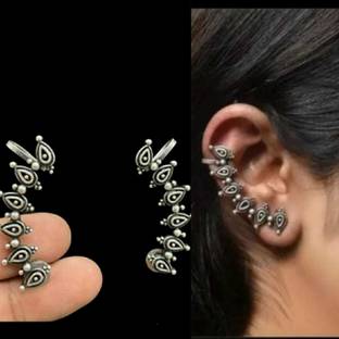 sawwaisa GERMAN SILVER EARCUFF German Silver Cuff Earring