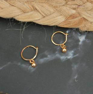 GEODE DELIGHT Earring Brass Clip-on Earring