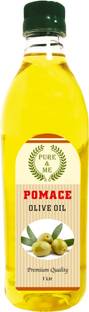 pure & me Pomace Olive Oil, Ideal for Everyday Indian Cooking & Deep Frying Olive Oil Plastic Bottle