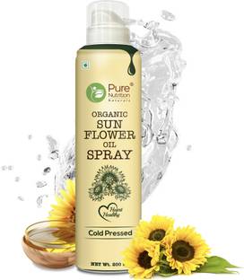 Pure Nutrition Sunflower Oil Cooking Spray| 100% Pure & Edible Sunflower Oil PET Bottle
