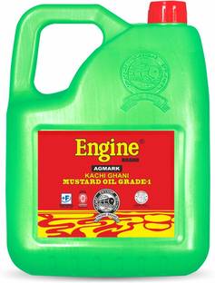 Engine 2 liter Kachi Ghani Mustard Oil Mustard Oil Can