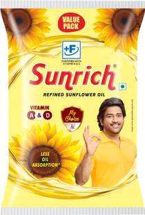 Sunrich Refined Sunflower Oil Pouch