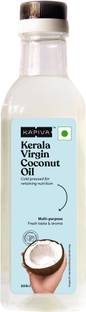 Kapiva Virgin Coconut Oil | Cold-pressed For Maximum Nutrition - 250 Ml Coconut Oil Plastic Bottle