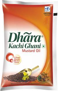 DHARA Kachi Ghani Mustard Oil Pouch