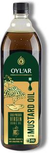 OYLAR Virgin Mustard Oil | Unrefined Mustard Oil India | Edible Oil | Mustard Oil Plastic Bottle