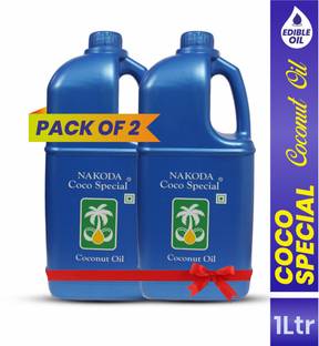 NAKODA Pure and Natural Cooking Coco Special Coconut Oil Can